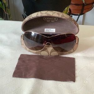 Coach Leanne Sunglasses (S566) Brushed Bronze - Rare!